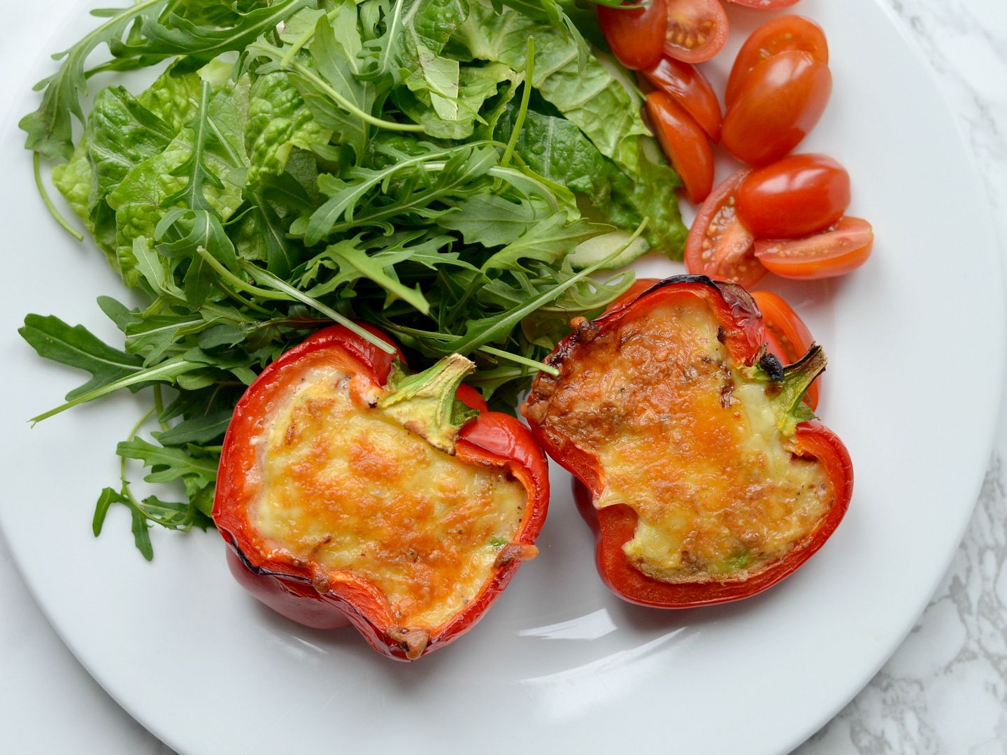 The Crazy Kitchen Syn Free Red Pepper Quiche (Slimming World Friendly